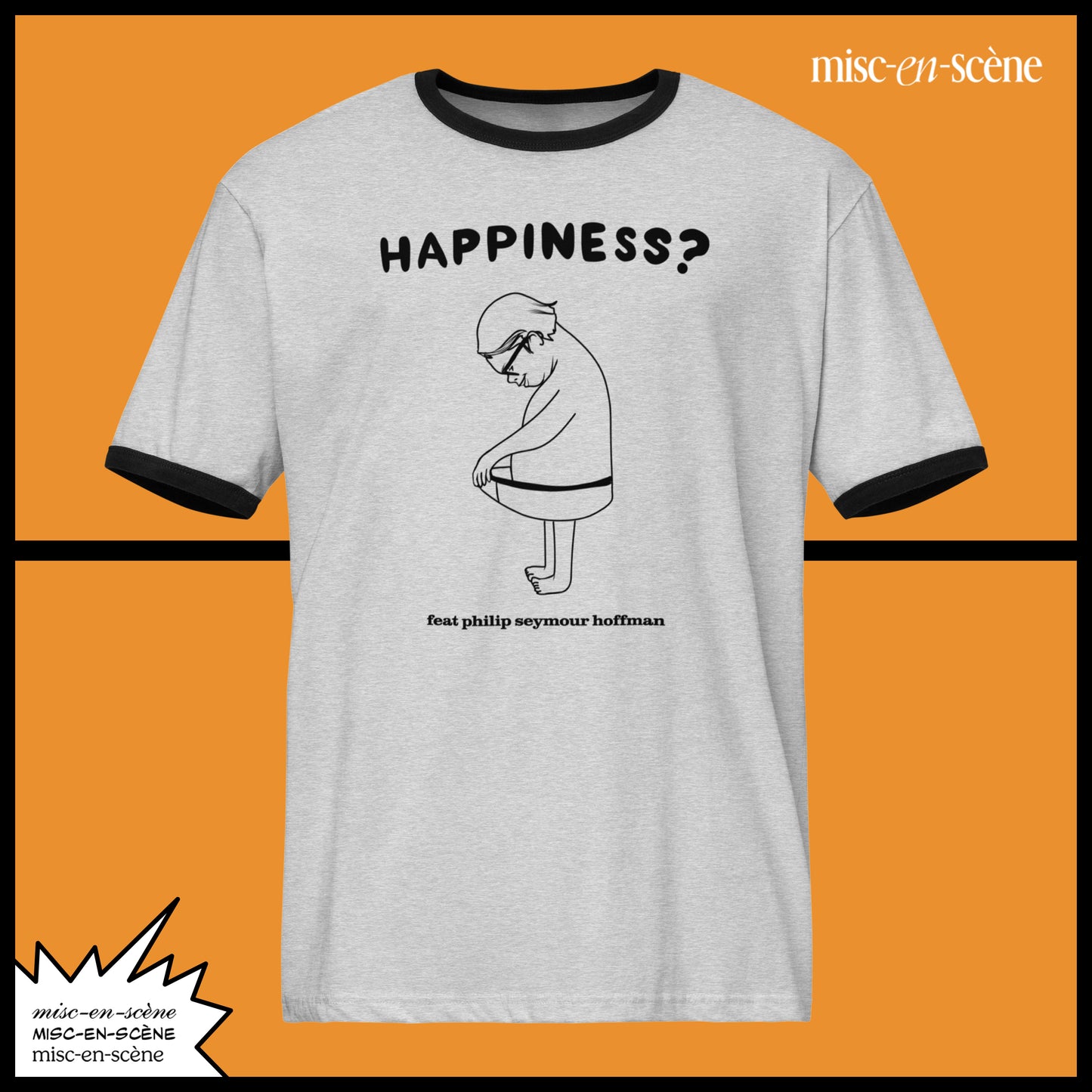 THE HAPPINESS RINGER TEE