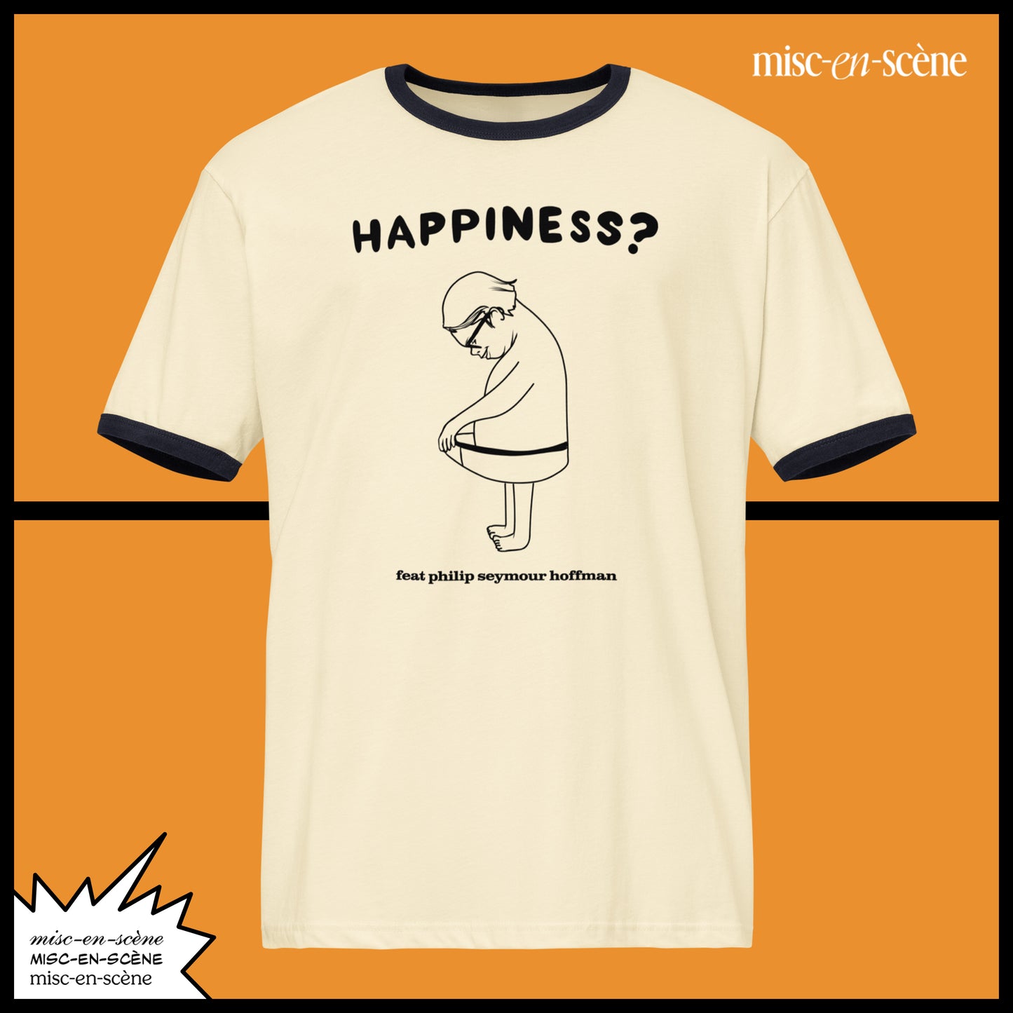 THE HAPPINESS RINGER TEE