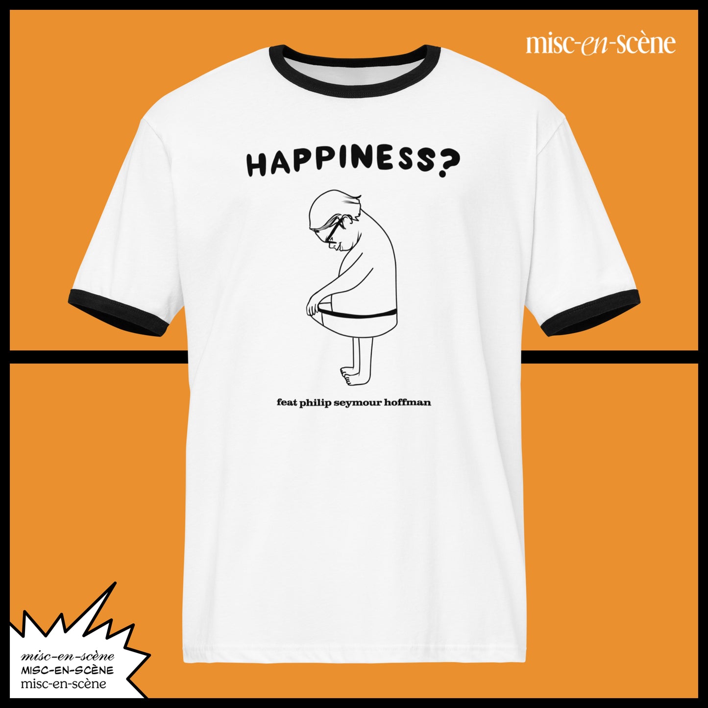 THE HAPPINESS RINGER TEE