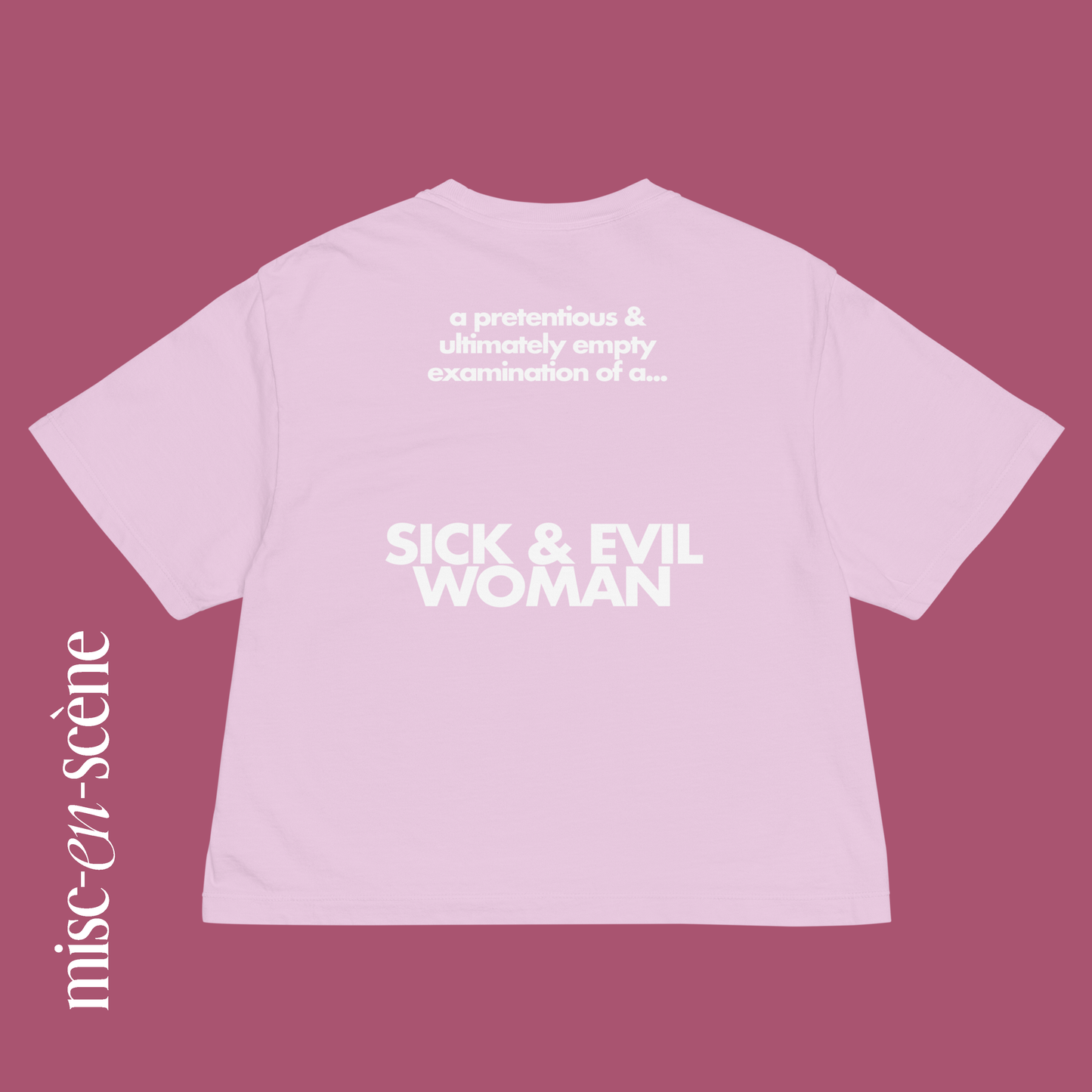 THE WOMEN IN FILM BOXY SHIRT