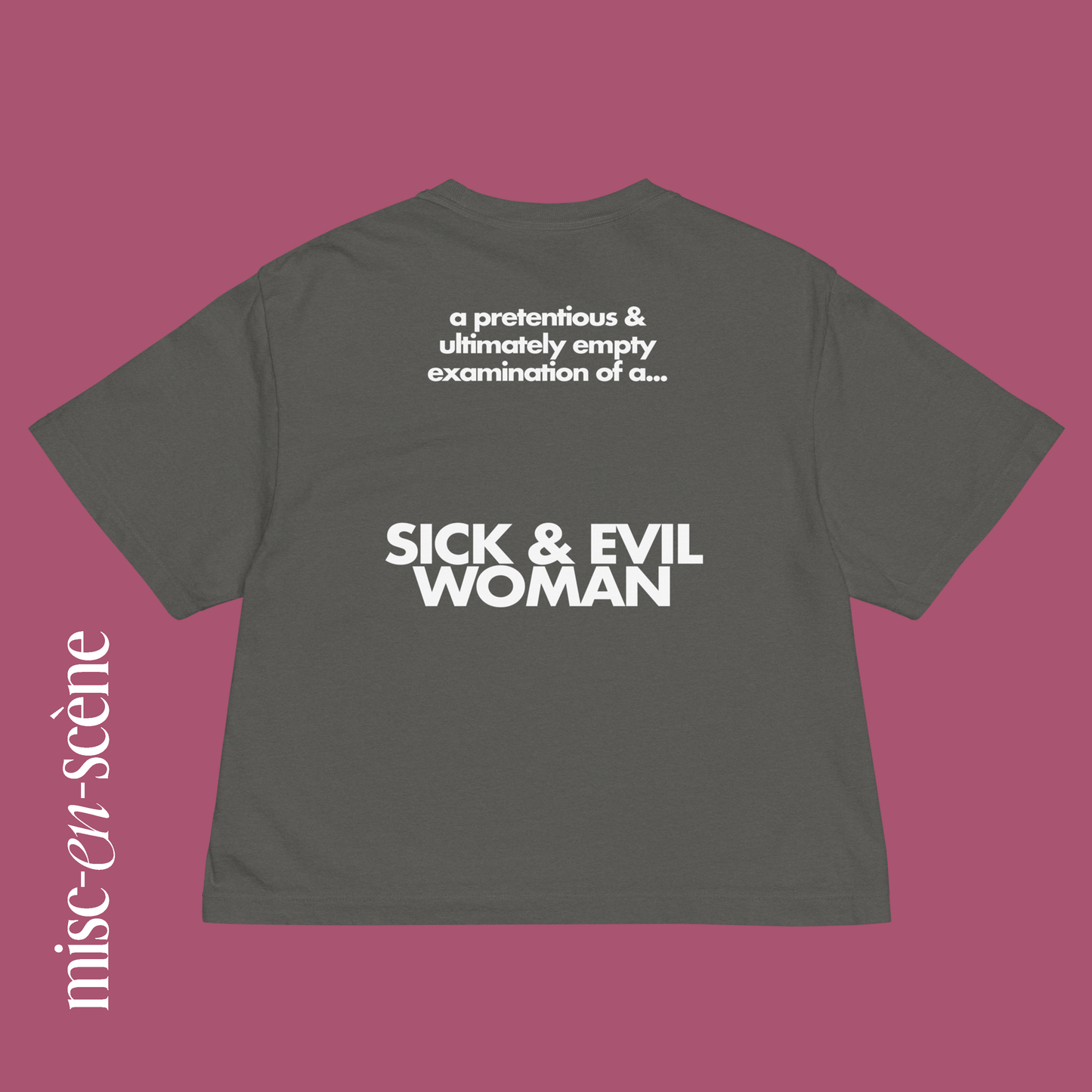 THE WOMEN IN FILM BOXY SHIRT