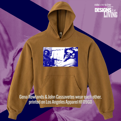Gena Rowlands & John Cassavetes wear each other. (hoodie)