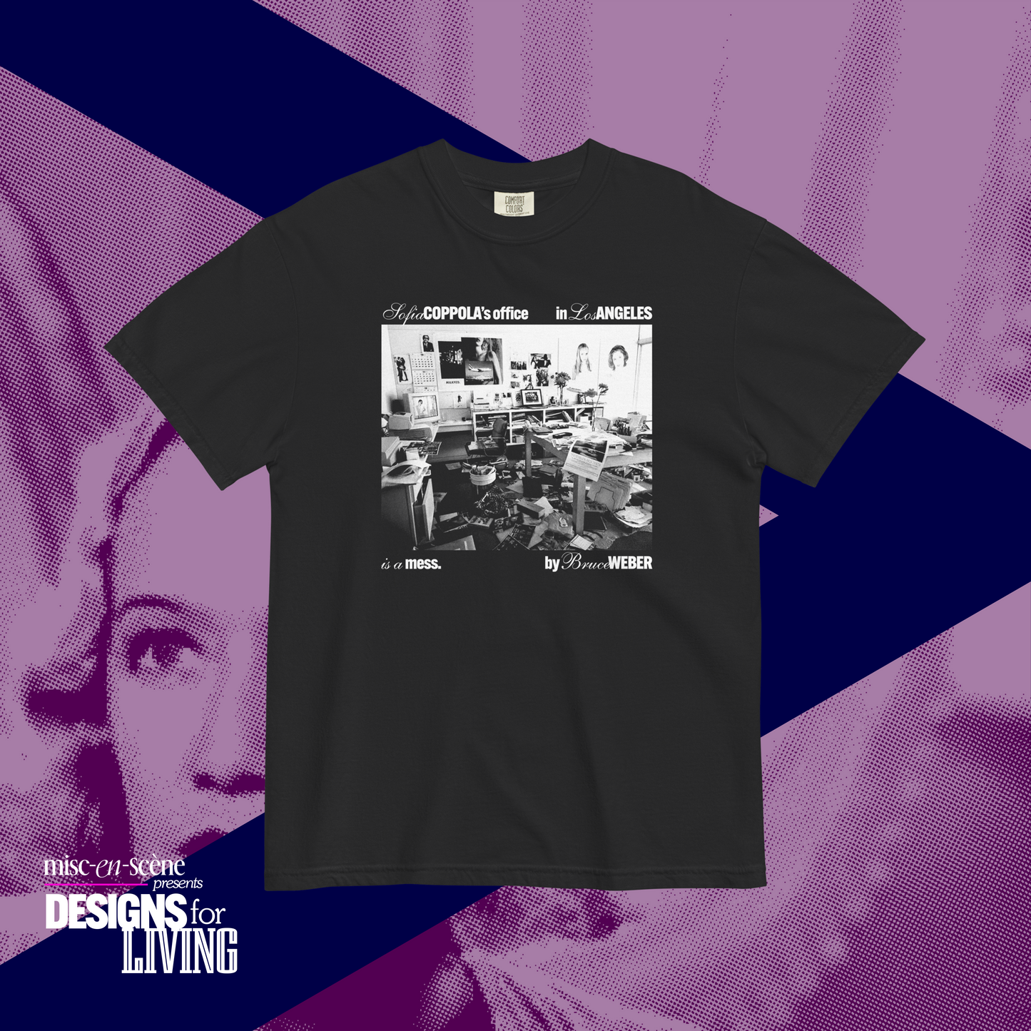 Sofia Coppola's office is a mess. (unisex)